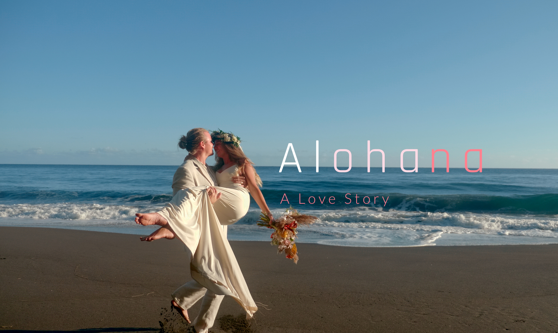Epic, romantic elopement in Hawaii